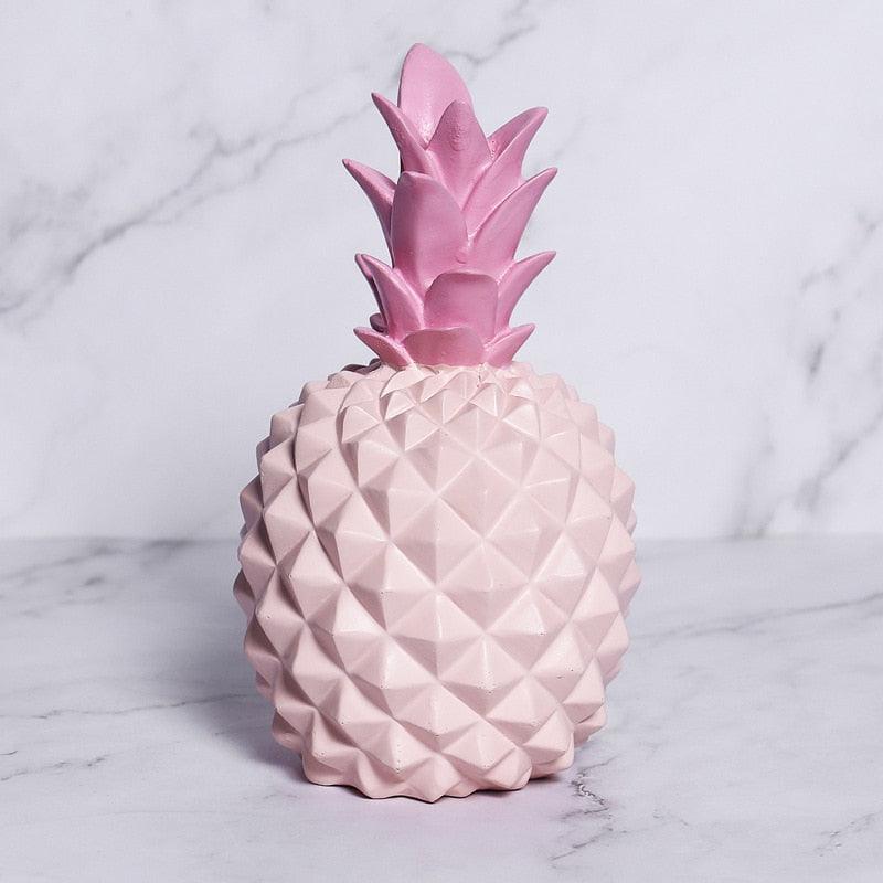 Pineapple Geometric Resin Decor