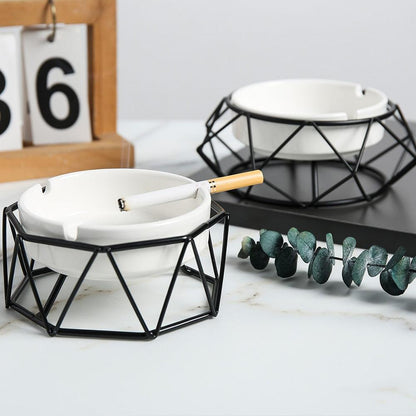 Geometric Ceramic Tray Home Decoration