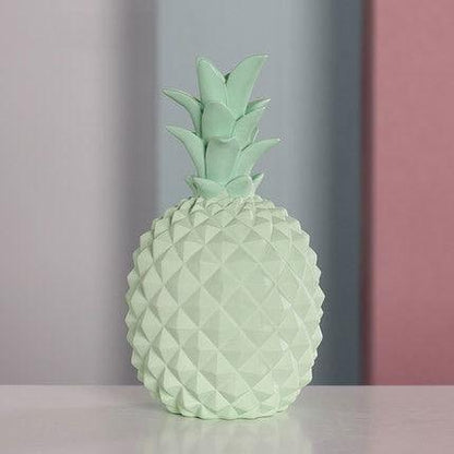 Pineapple Geometric Resin Decor