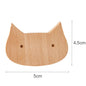 Animal Shape Wall Hanging Wooden Hook