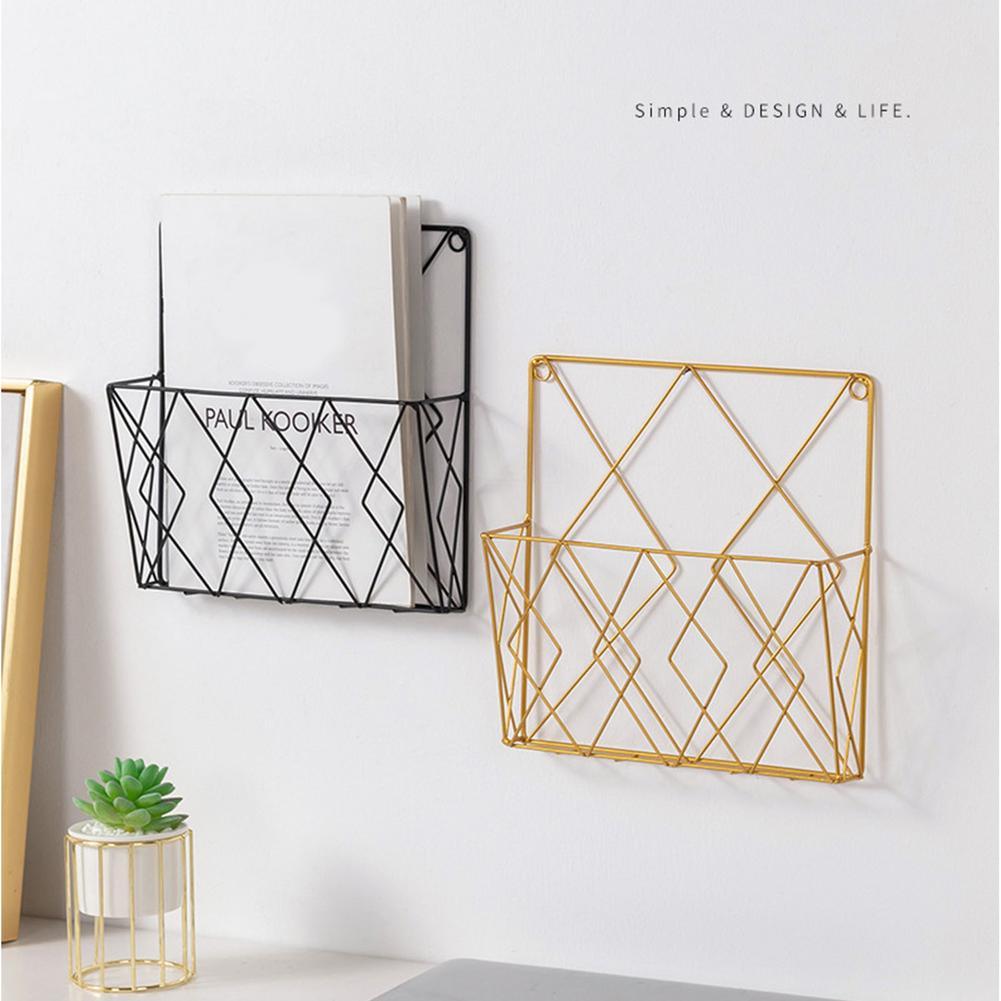 Geometric Wall Mount Rack Storage Holders Shelf