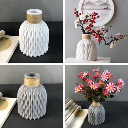 Unbreakable Modern Plastic Vases